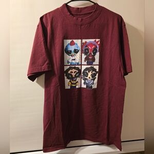 Emergency intercom Burgundy Graphic T-Shirt